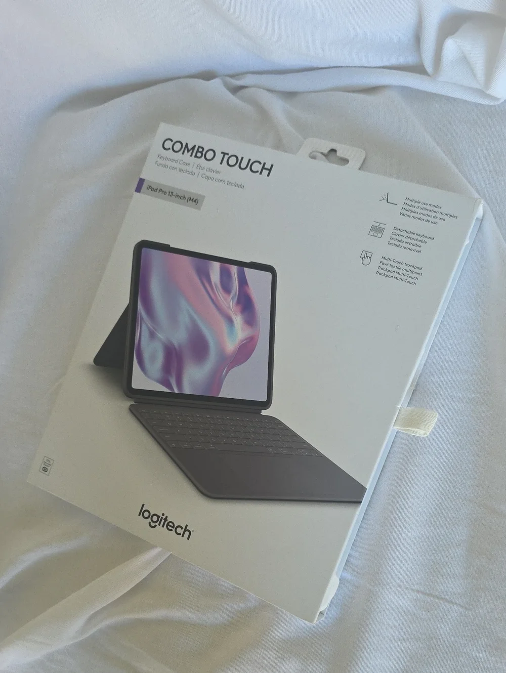Logitech Combo Touch Keyboard Case for iPad Pro 13-inch (M4).